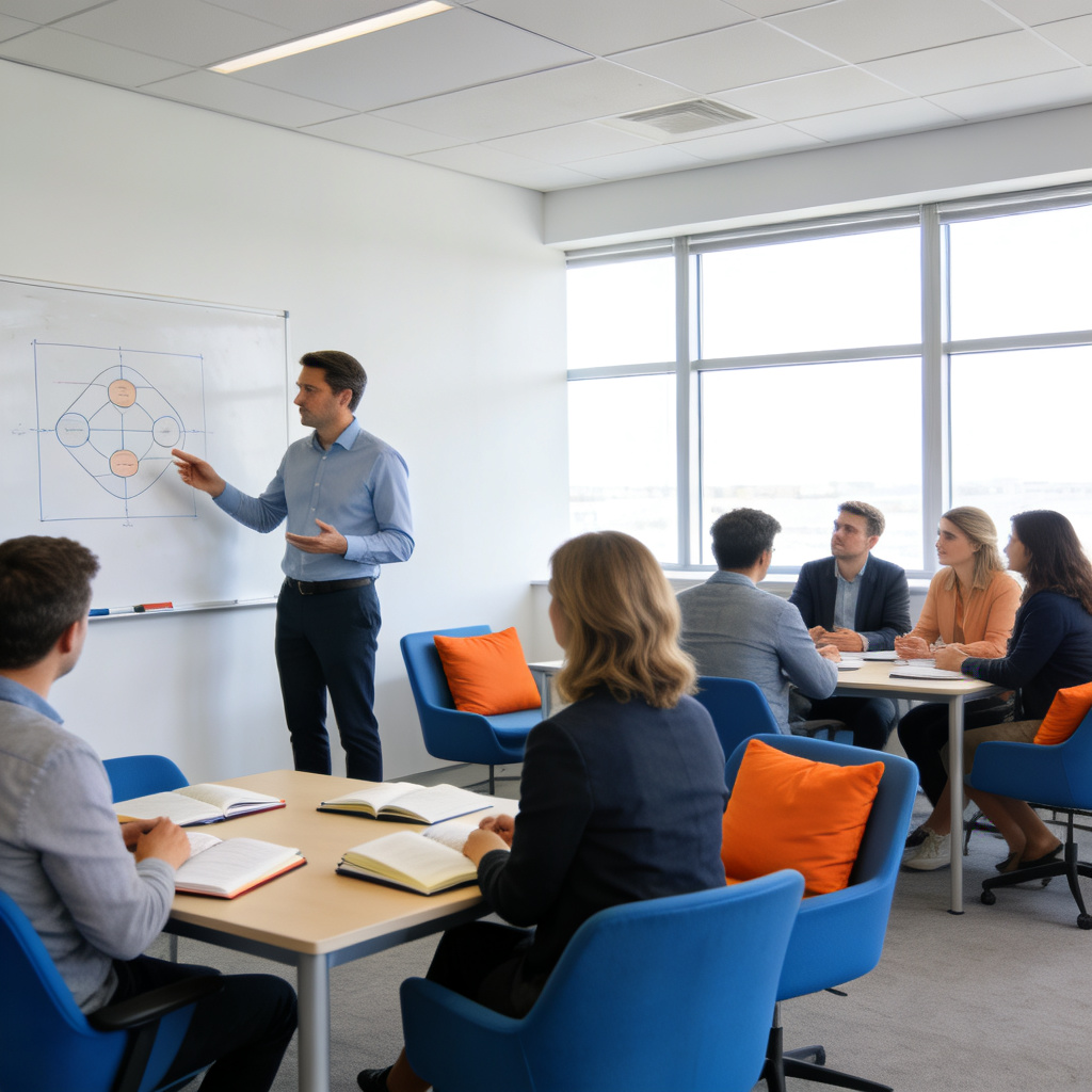 领起教育办公环境